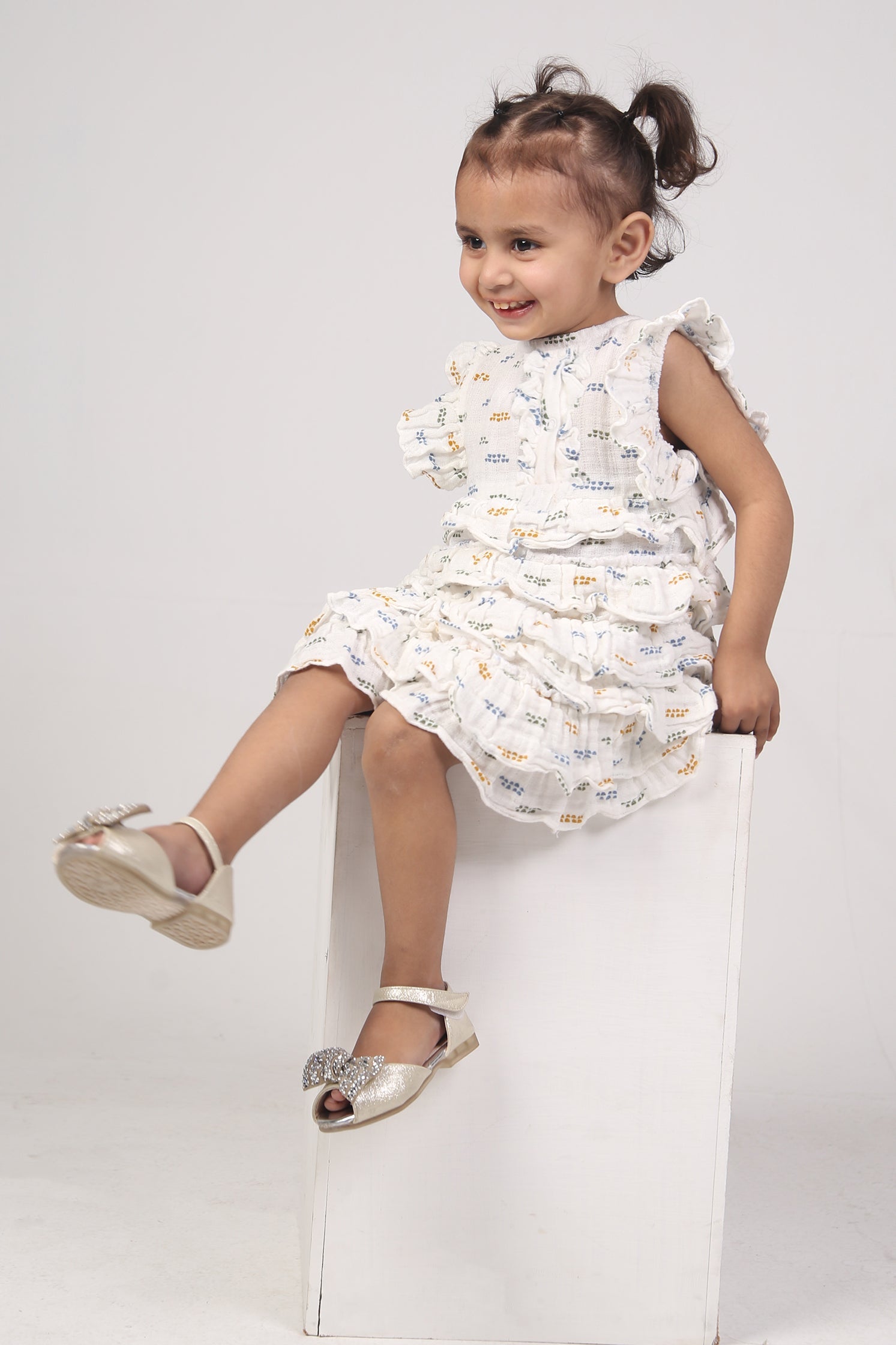 BABY GIRL MUSLIN FROCK