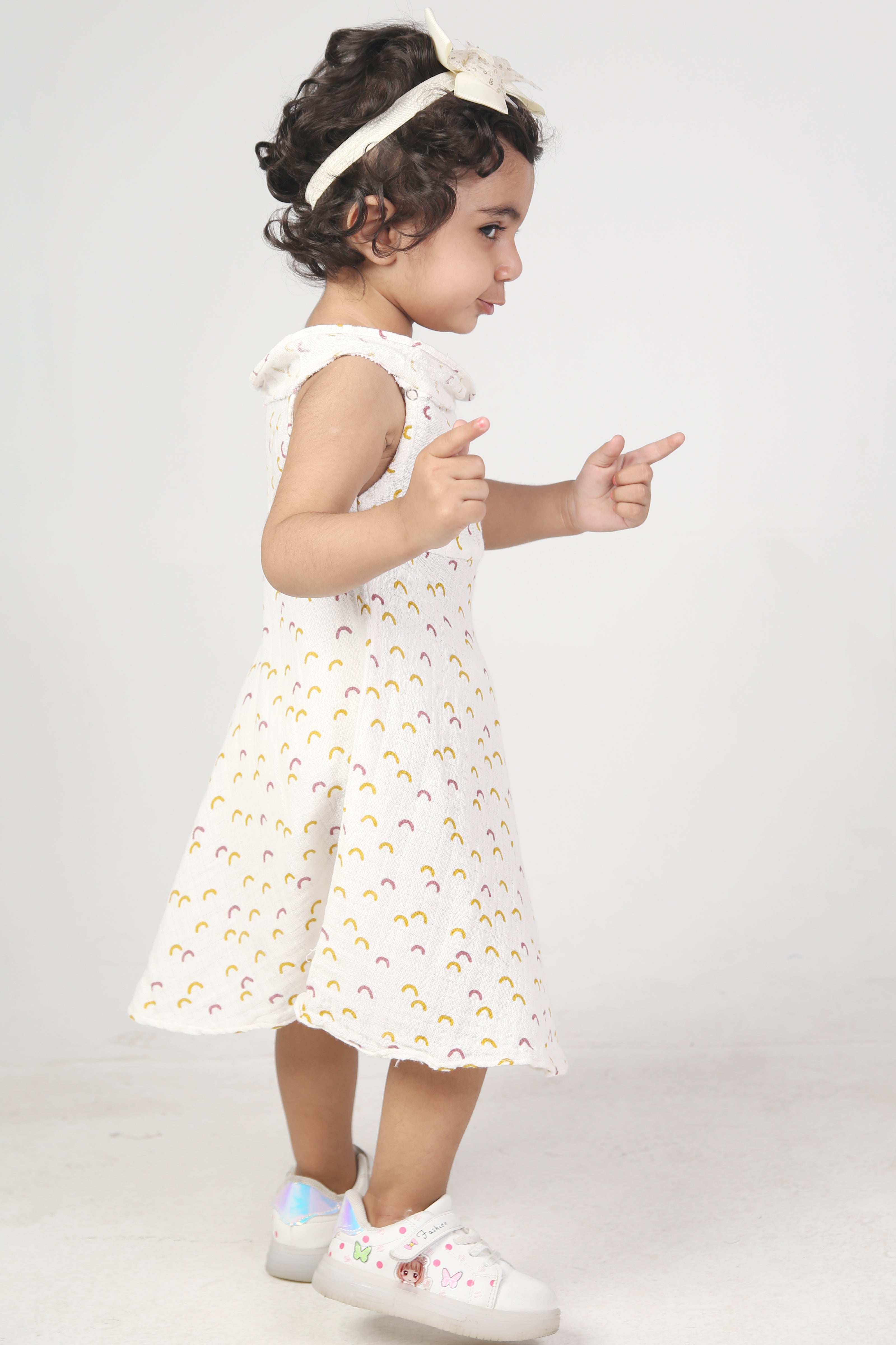BABY GIRL MUSLIN FROCK