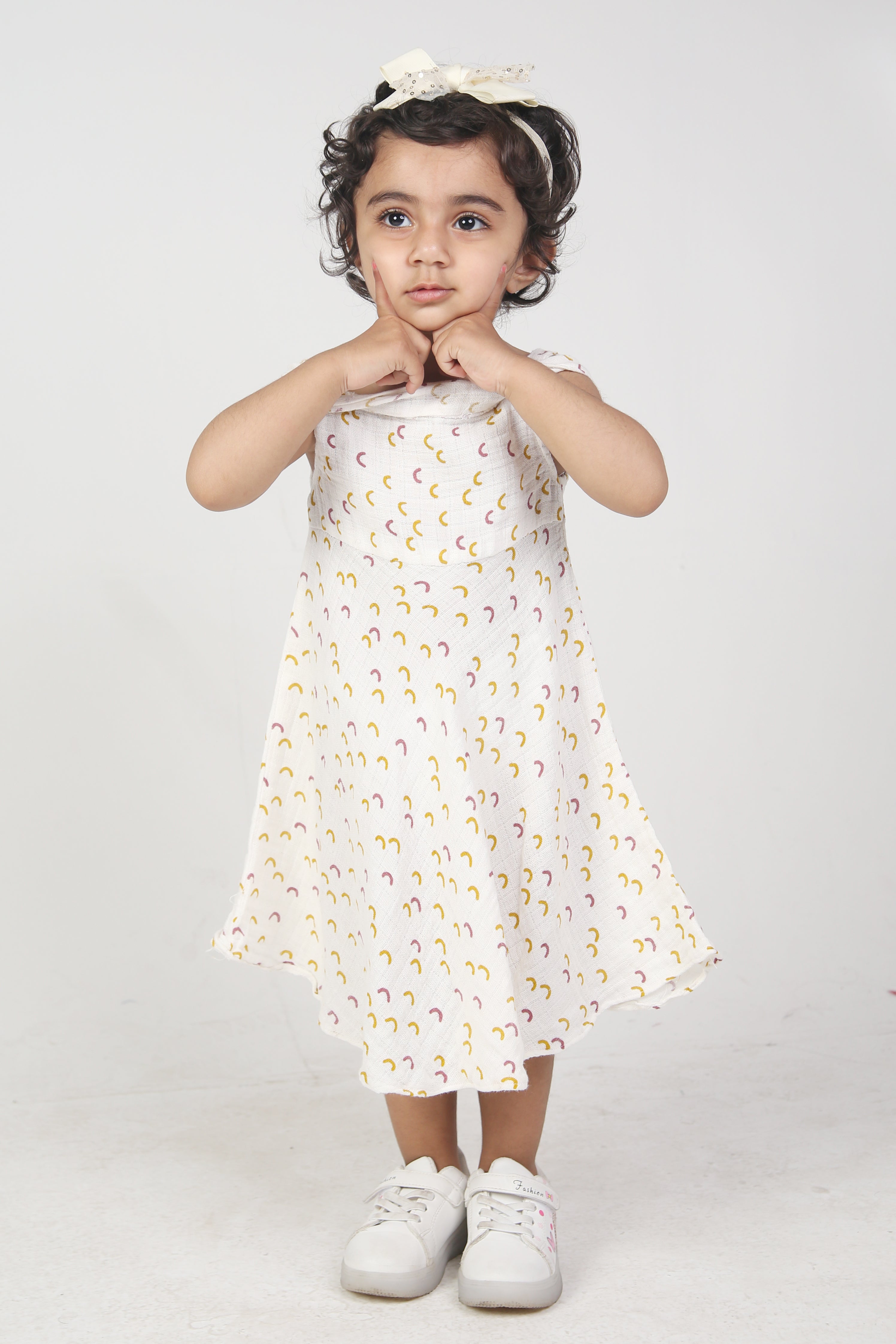 BABY GIRL MUSLIN FROCK
