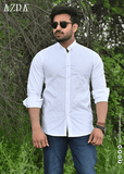 CASUAL SHIRT EMB WHITE