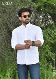 CASUAL SHIRT EMB WHITE