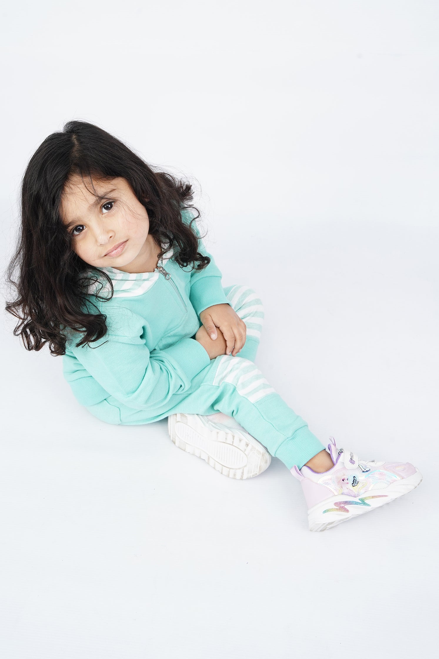 KIDS GREEN JOGGER SET