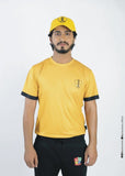 SPORTS T SHIRT YELLOW/BLACK