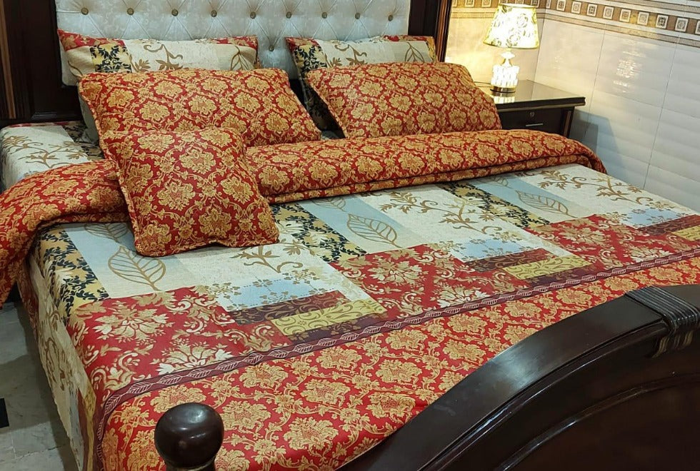 AZRA  HOME  7 PCS - COMFORTER SET