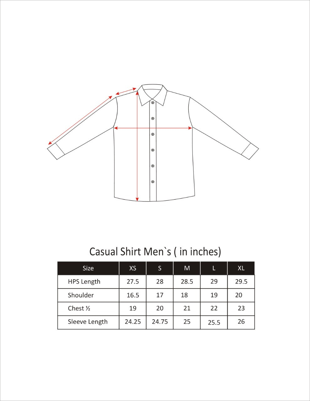 CASUAL SHIRT WHITE