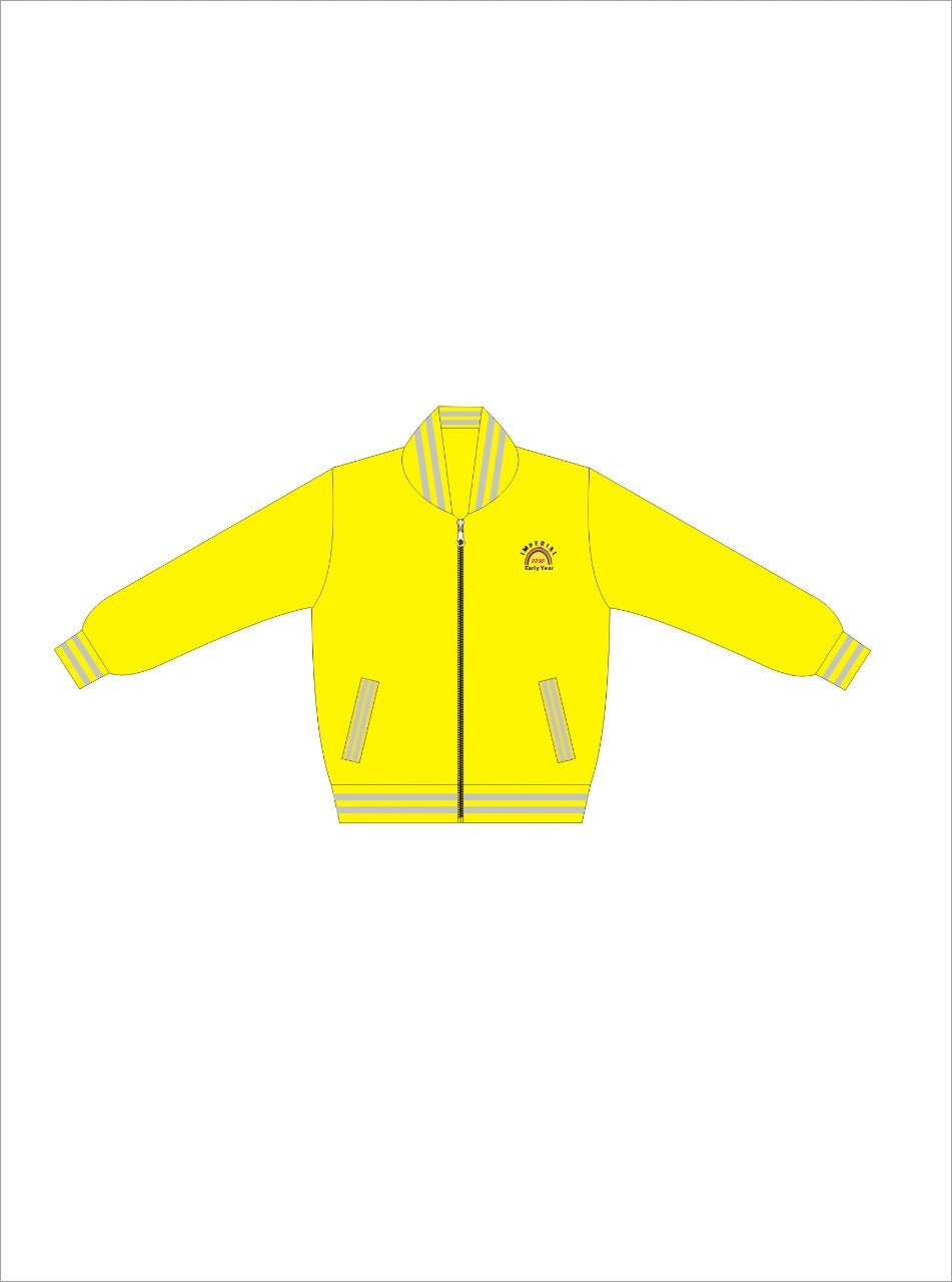JACKET YELLOW IISC LOGO FULL SLEEVE