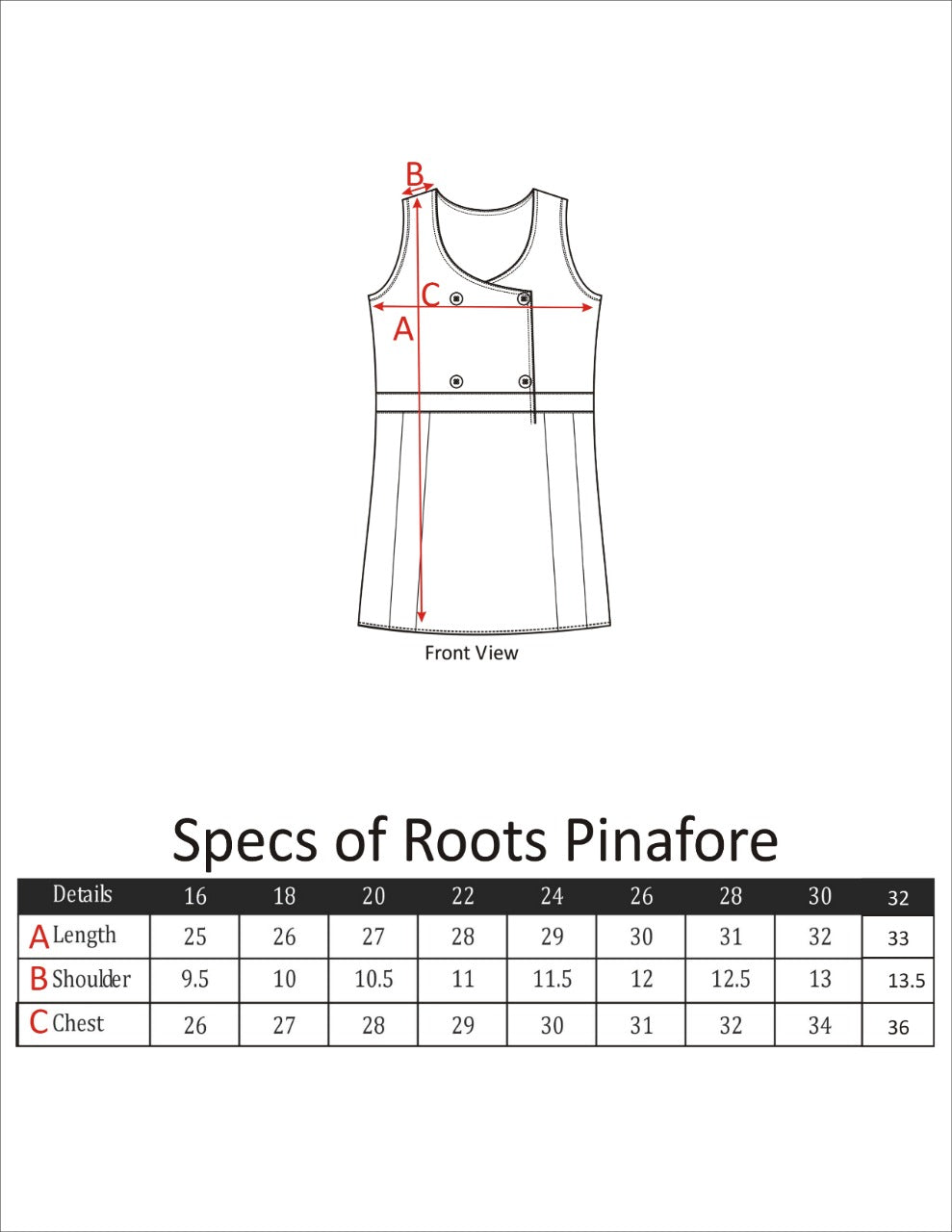 ROOTS PINAFORE BEIGE (GIRLS)