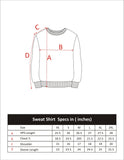 MEN SWEAT SHIRTS GREY COLOUR WITH EMB