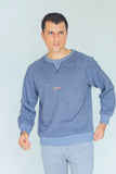 MEN SWEAT SHIRT WITH FRONT EMPTHAY PRINTING