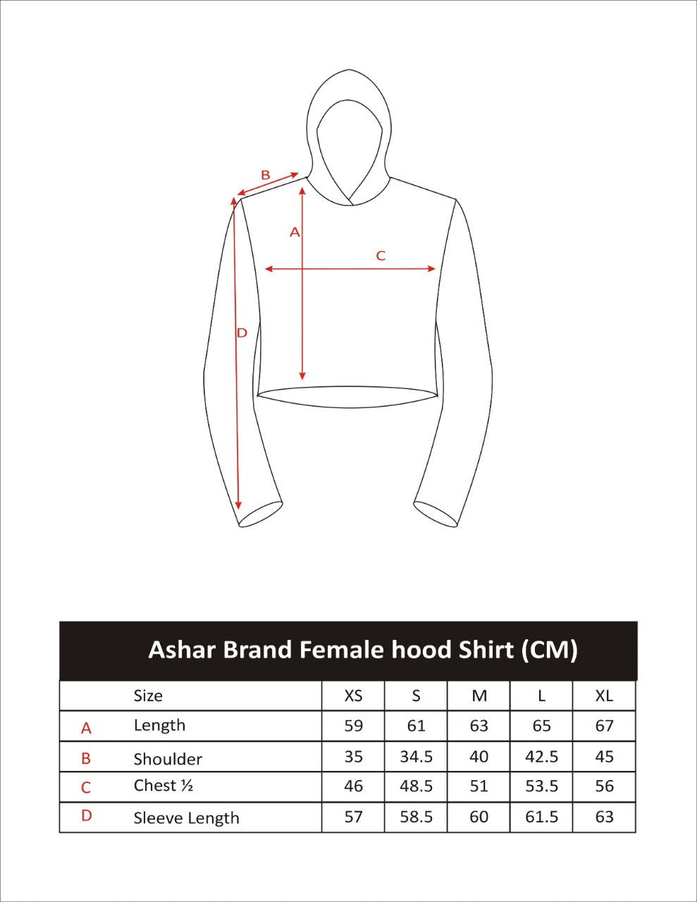 LADIES HOOD GREEN WITH FRONT PRINTING