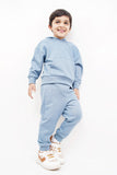 KIDS STEAL BLUE JOGGER SET