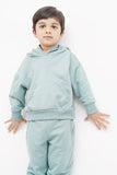 KIDS TEAL GREEN JOGGER SET