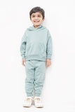 KIDS TEAL GREEN JOGGER SET