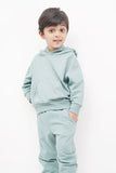 KIDS TEAL GREEN JOGGER SET