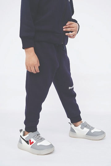 PRO KIDS HOOD SET N.BLUE ZIP STYLE