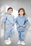 KIDS STEAL BLUE JOGGER SET