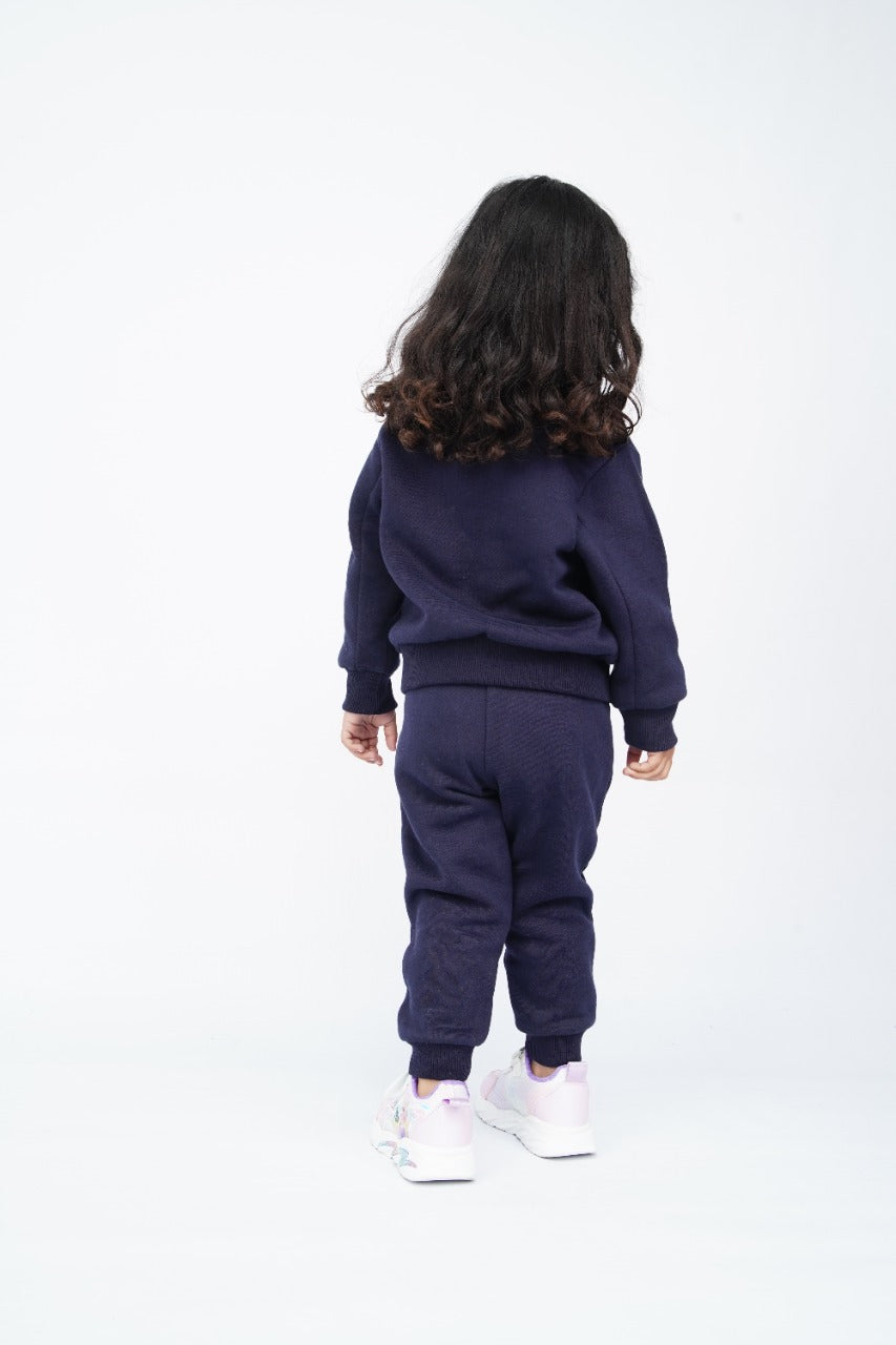 PRO KIDS HOOD SET N.BLUE ZIP STYLE