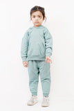 KIDS TEAL GREEN JOGGER SET