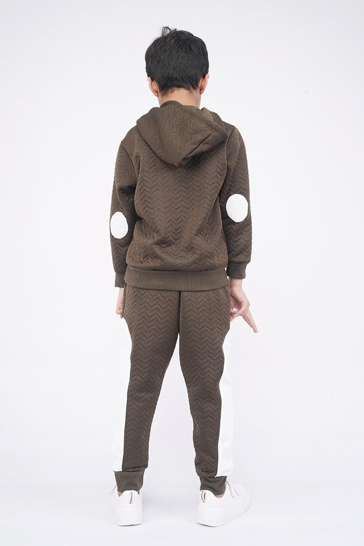 HOOD SET WHITE CHOCLATE