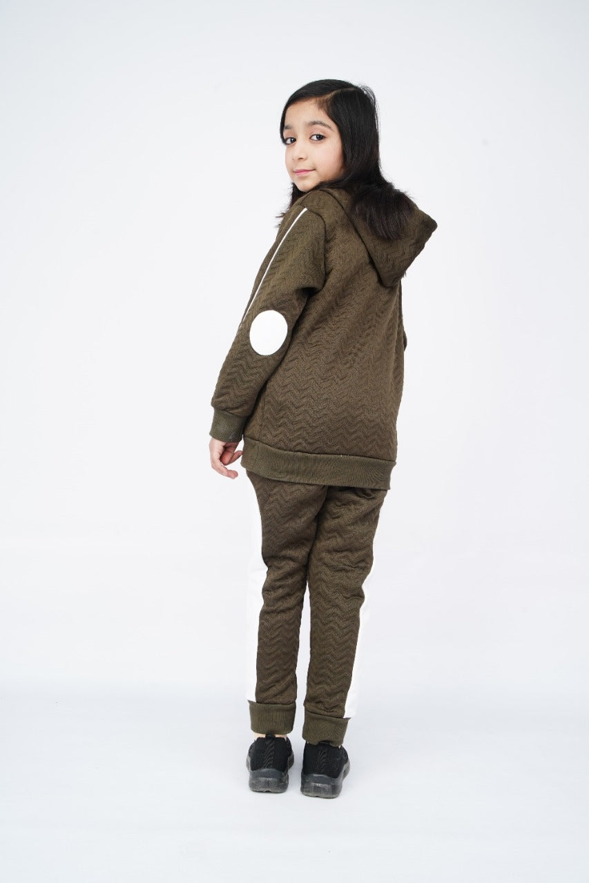HOOD SET WHITE CHOCLATE