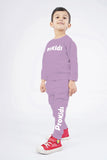 KIDS LIGHT PURPLE JOGGER SET