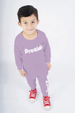 KIDS LIGHT PURPLE JOGGER SET