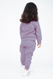 KIDS LIGHT PURPLE JOGGER SET