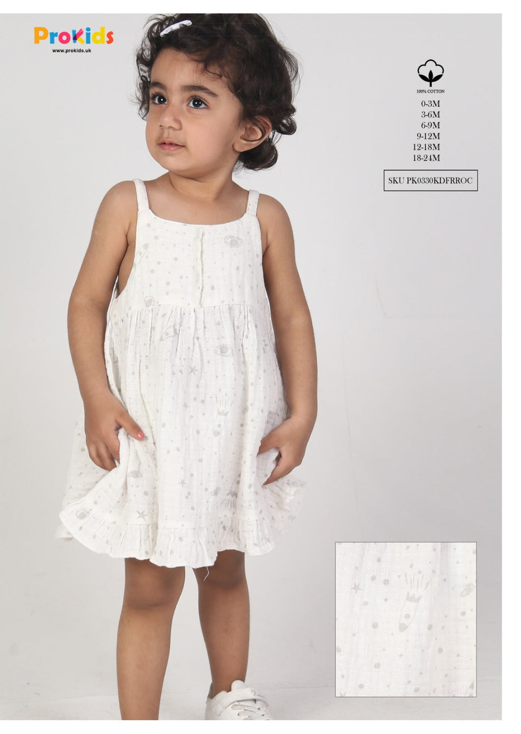 BABY GIRL MUSLIN FROCK