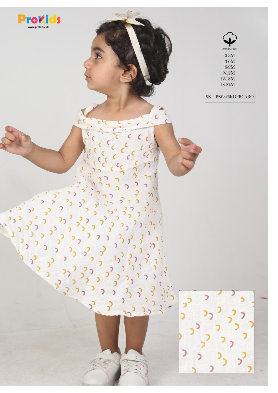 BABY GIRL MUSLIN FROCK