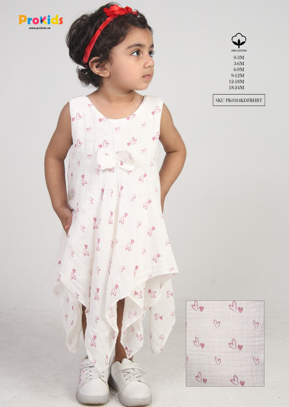 BABY GIRL MUSLIN FROCK