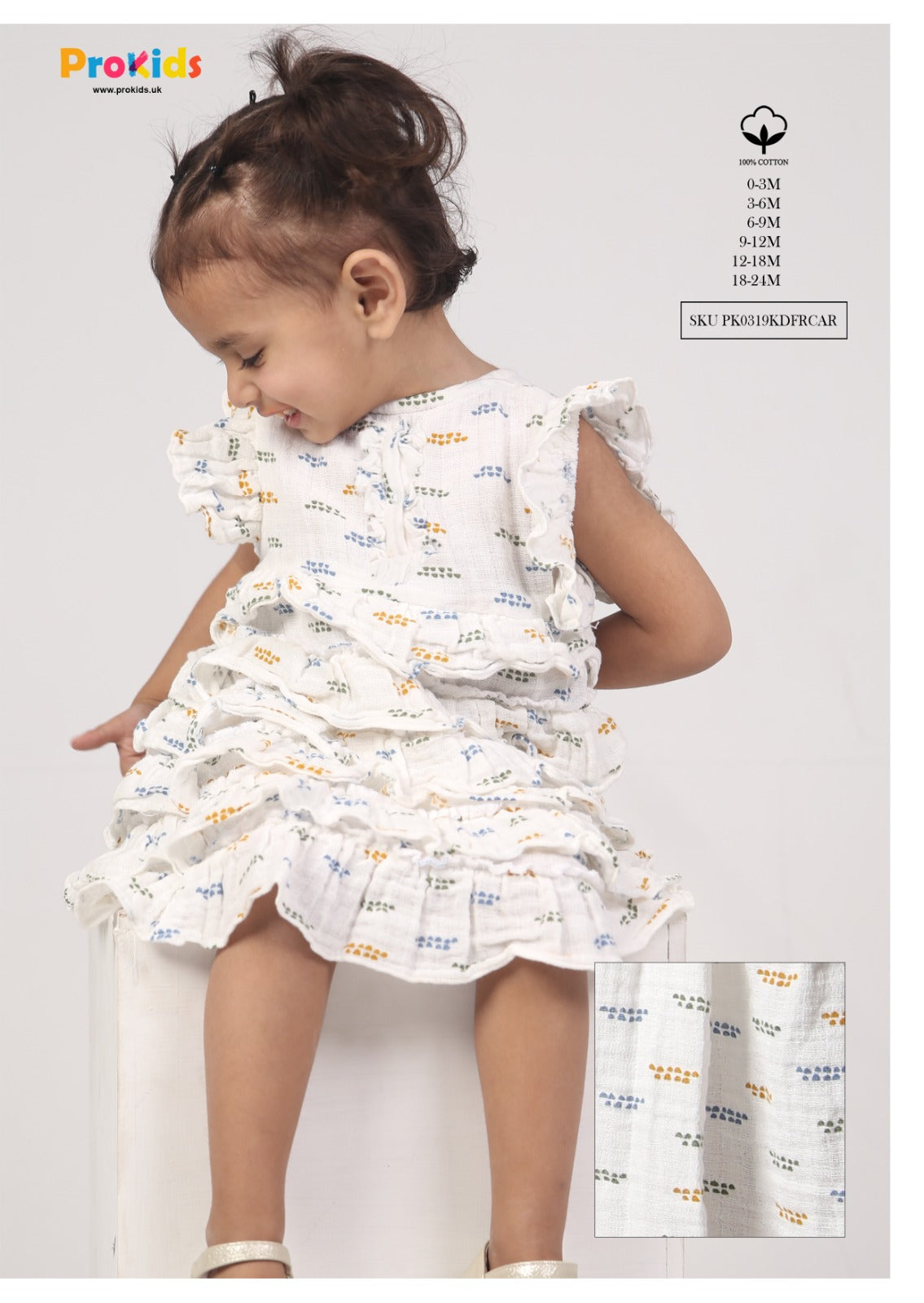BABY GIRL MUSLIN FROCK
