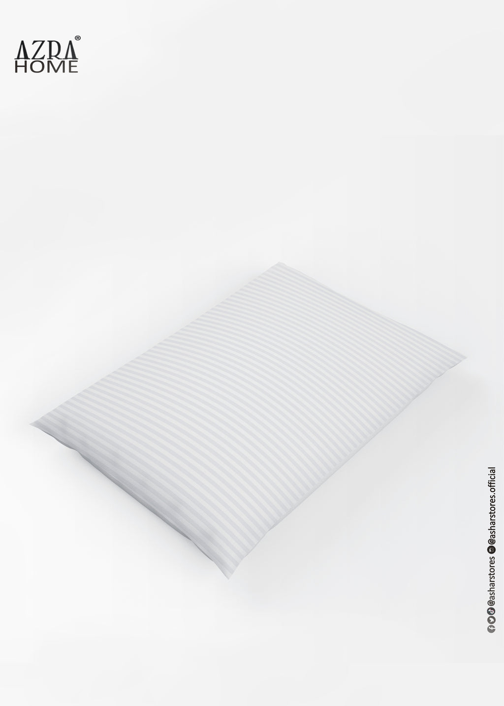 PROFESSIONAL PREMIUM PILLOW CASE 20 x 30+6 INCHES 4MM PACK OF 2