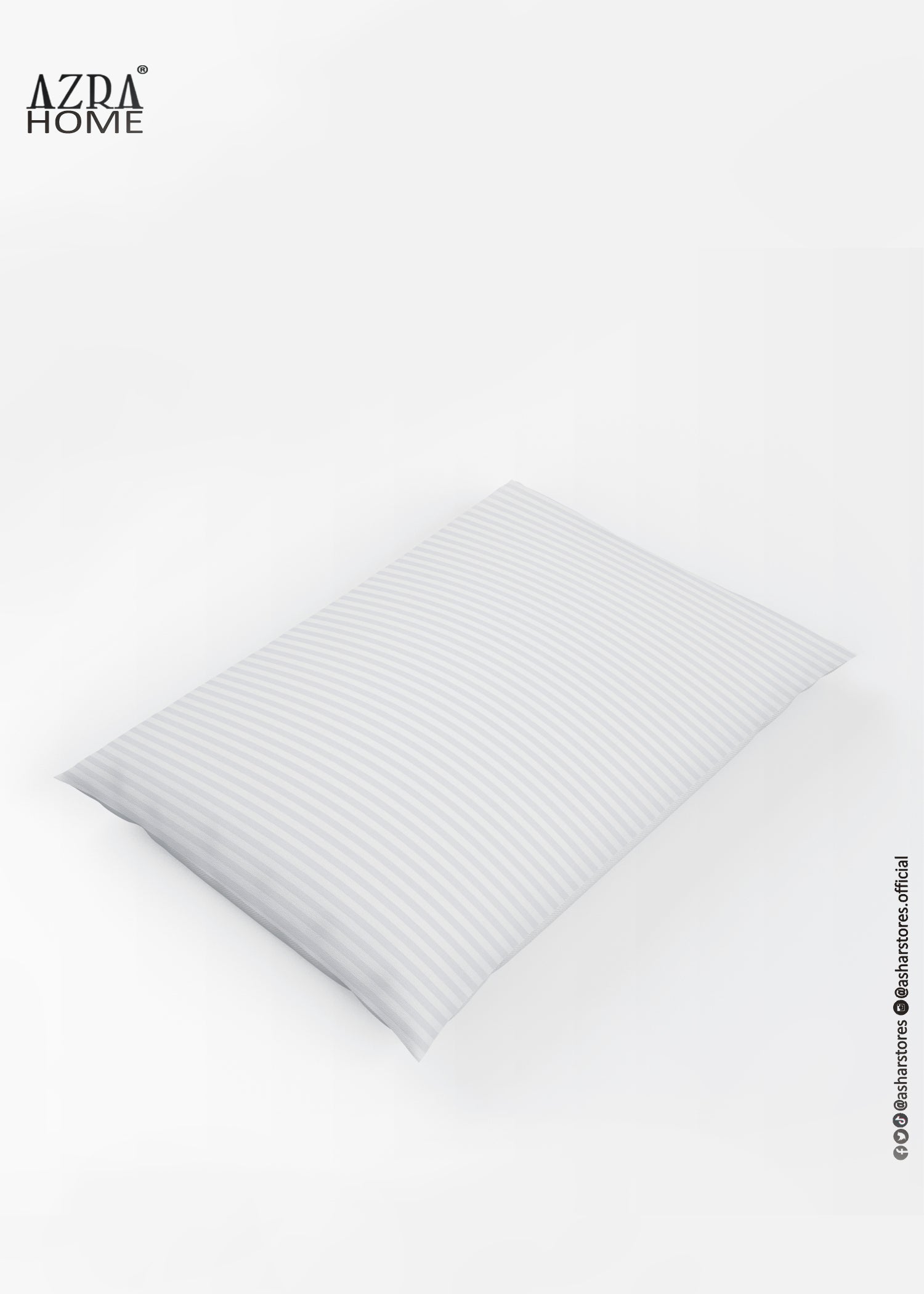 PROFESSIONAL PREMIUM PILLOW CASE 20 x 30+6 INCHES 4MM PACK OF 2