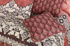 PEACH SUMMER COMFORTER SET- 7 PCS