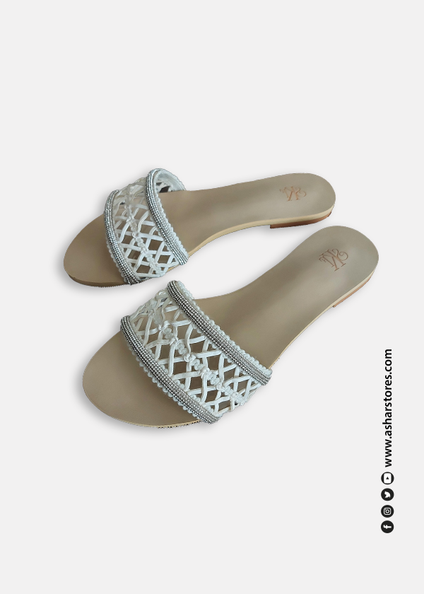 Rhombus Stone Ladies Shoes