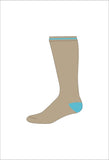 SOCKS BEIGE (GIRLS) ASHARSTORES.COM XL 