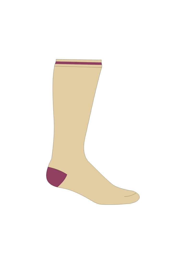 ROOTS SOCKS BEIGE RMS