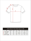 MEN'S T-SHIRT COOL GRAY SCATTERED PRINT
